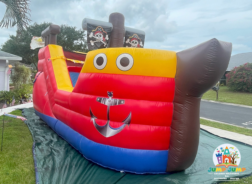 JumpJump Sarasota Florida Event and Bounce House Rental Children Parties - Model: Priate Ship 1