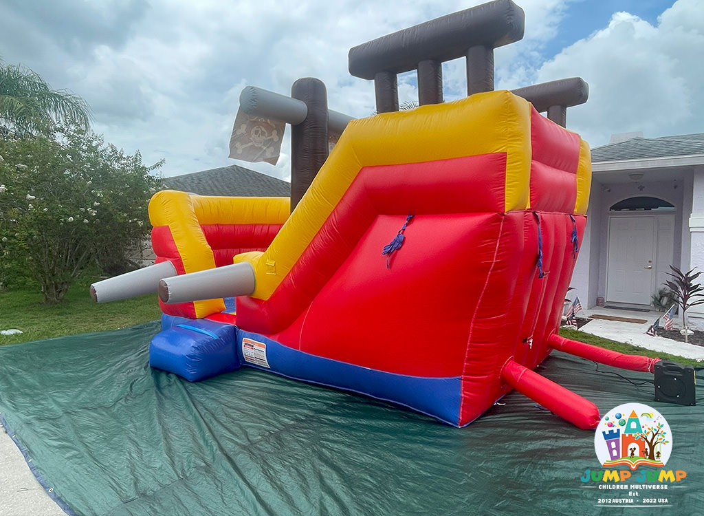 JumpJump Sarasota Florida Event and Bounce House Rental Children Parties - Model: Pirate Ship 2