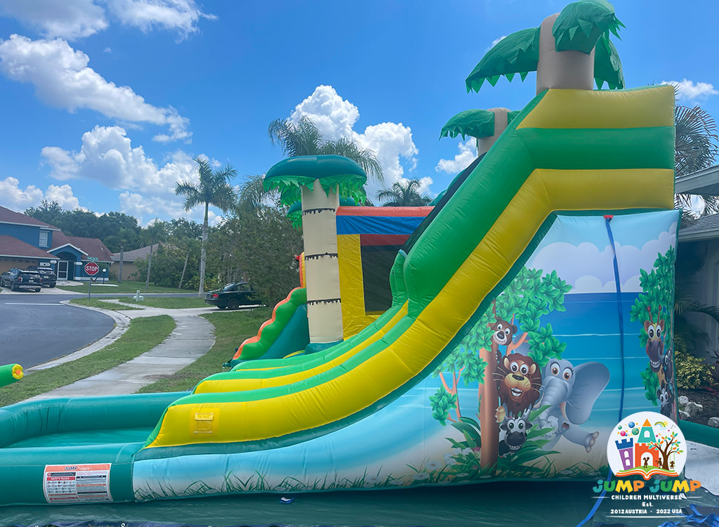 JumpJump Sarasota Florida Event and Bounce House Rental Children Parties - Model: Splish Splash - the Water Bounce House 3